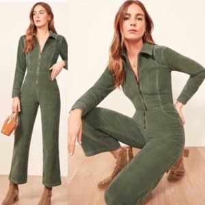 Reformation Carolina Corduroy Jumpsuit